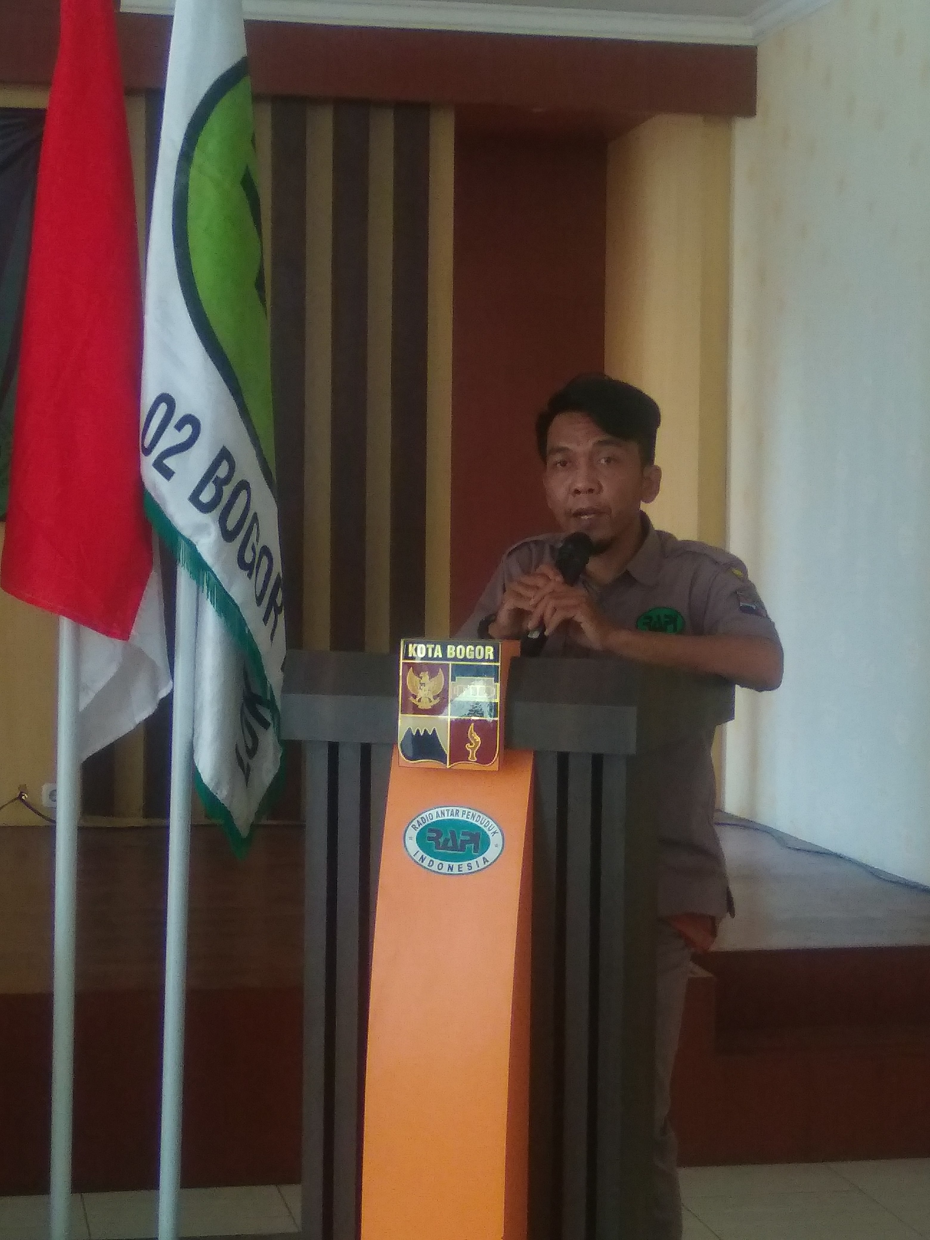 Tingkatkan SDM, Yandi Supiandi Ketua Panitia Gelar Muslok ke 6 RAPI Lokal 02 Kecamatan Bogor Timur Tahun 2020