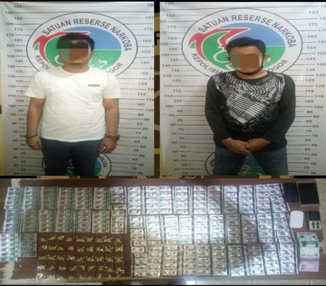 Dibulan Ramadhan, 3 Pengedar di Bogor Diringkus Polres Bogor