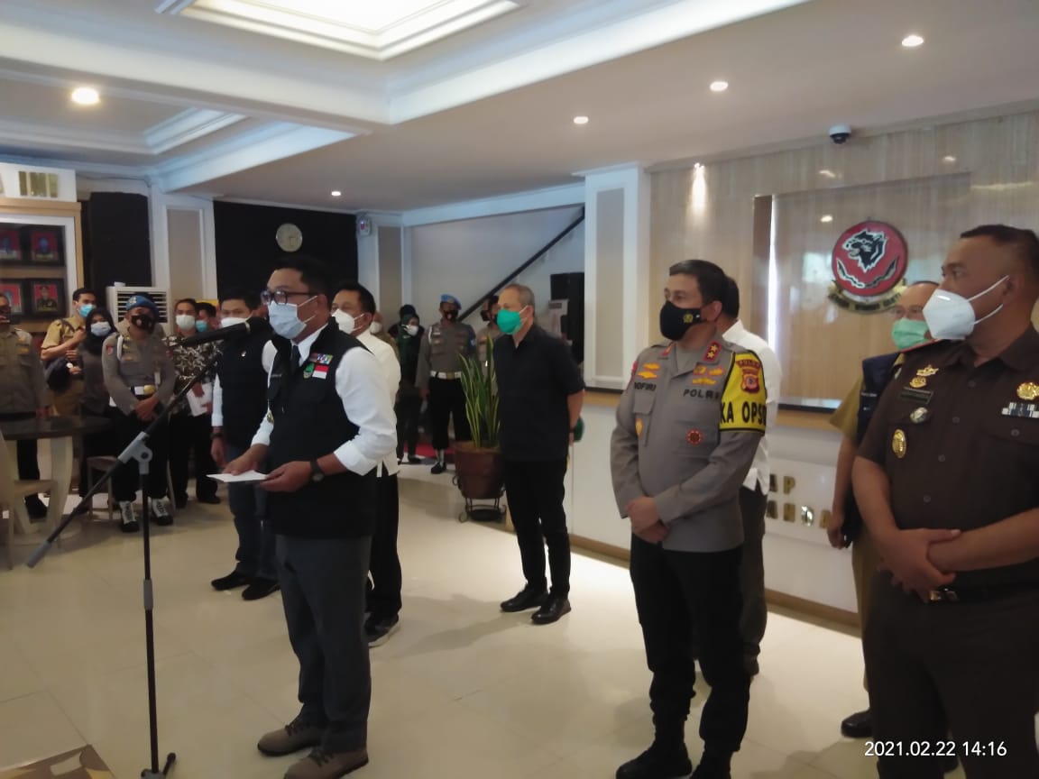 Rakor Komite Kebijakan Covid-19 dan Pemulihan Ekonomi Daerah Provinsi Jabar 