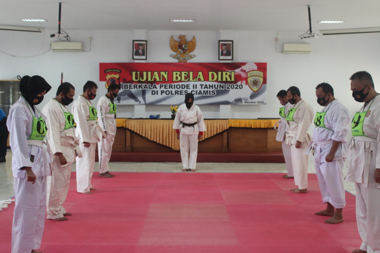 103 Anggota Polres Ciamis Polda Jabar, Ikuti Uji Kompetensi Kenaikan Pangkat