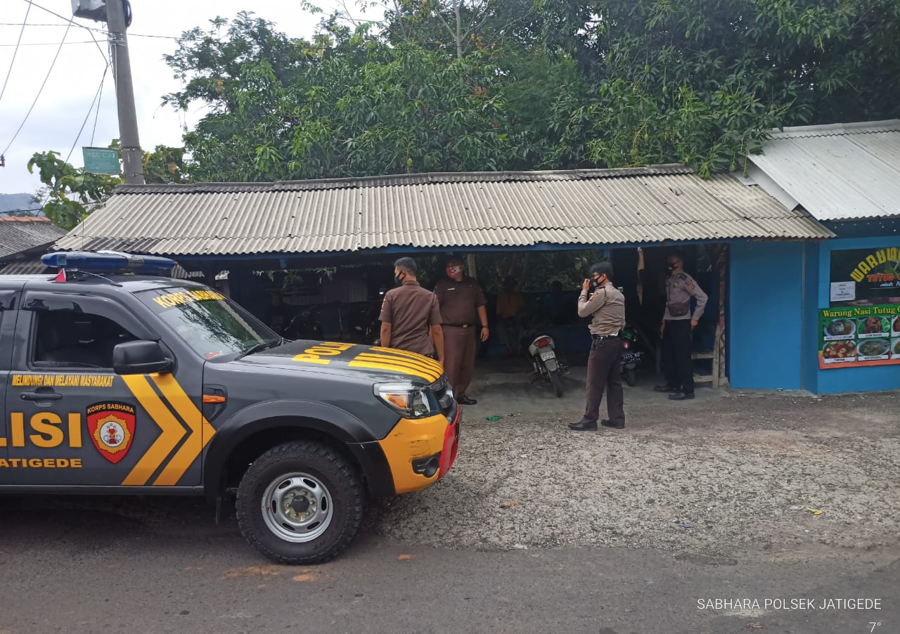 Disiplinkan Prokes Covid-19, Tiga Pilar Jatigede Kembali Gelar Ops Yustisi