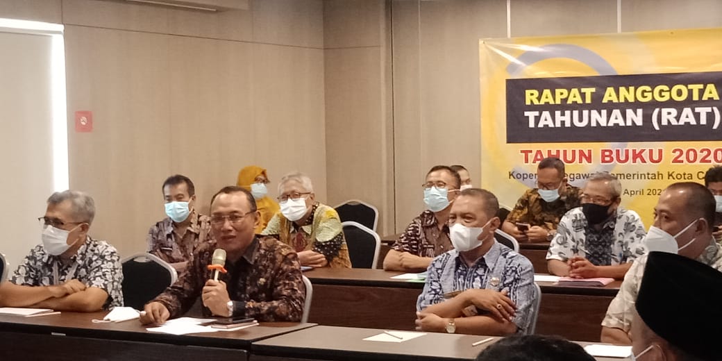 Rapat akhir tahun Koperasi Praja Sejahtera