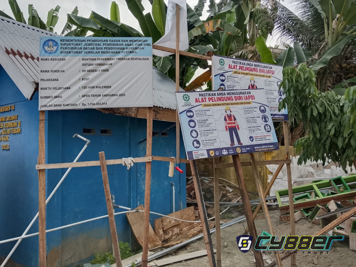 Proyek Revitalisasi SD Negeri 6 Kaur Dilaksanakan Secara Tertib dan Akuntabel