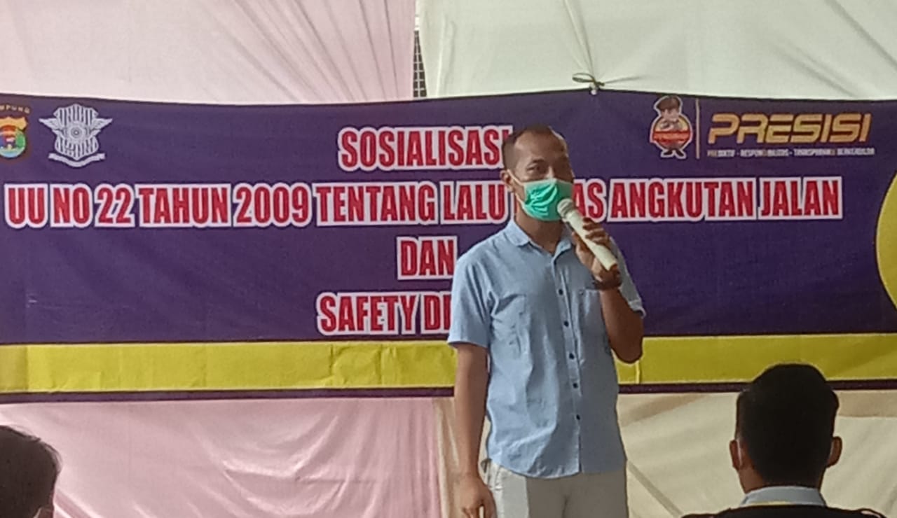 Sosialisasi LLAJ dan Safety Driving, MSP Apresiasi Kinerja Polri