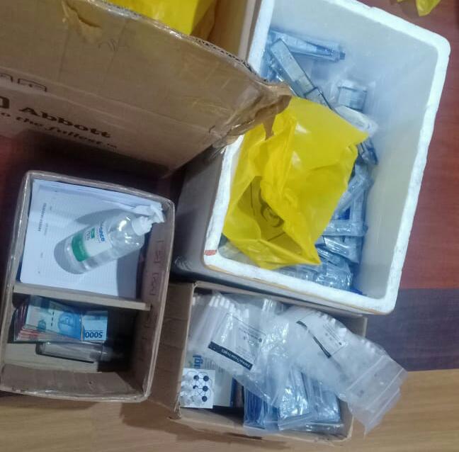 Sadis! Ratusan Alat Rapid Test Bekas yang Sudah di Cuci Bersih Digunakan Kembali oleh Petugas Kimia Farma  