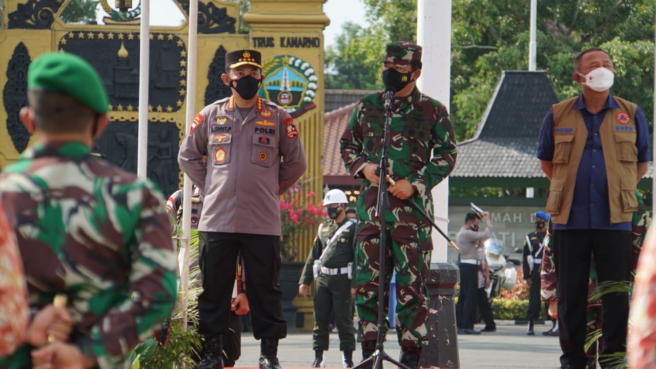 Panglima TNI dan Kapolri Ingatkan Forkompimda Blora Waspadai Lonjakan Kasus Covid-19 