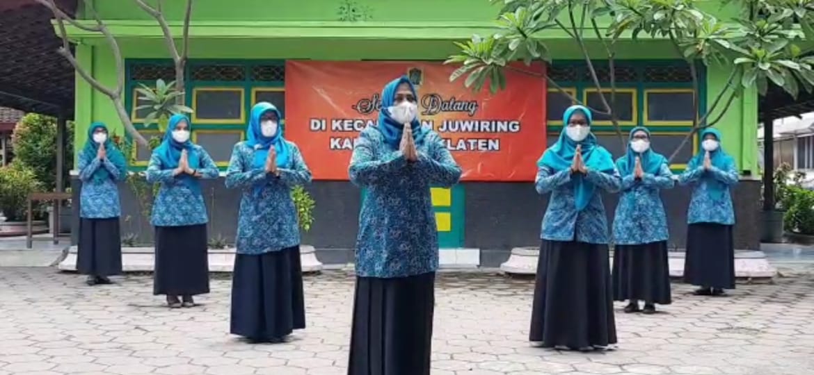 1.462 Kader PKK Juwiring Siap Jadi Satgas “Berdaster” Penegakan Protocol Kesehatan 