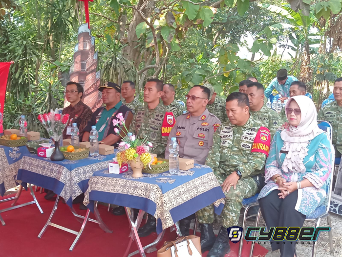 Dandim 0723/Klaten Ikuti Peresmian Serentak Jembatan Perintis Garuda oleh Presiden RI, Lima Jembatan Garuda Di Klaten Resmi Difungsikan
