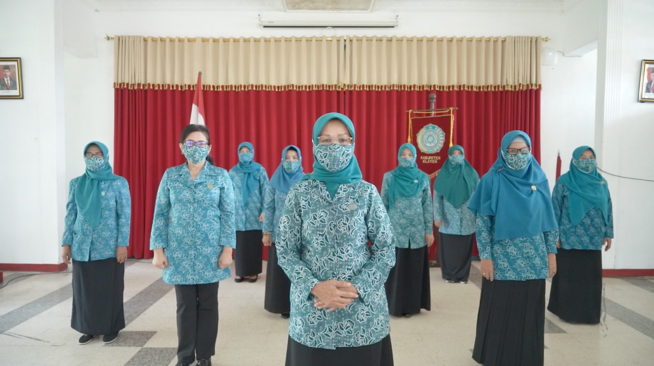 Ikut Tegakkan Prokes, 21 Ribu Kader PKK Klaten Bertekad Jadi Satgas Keluarga