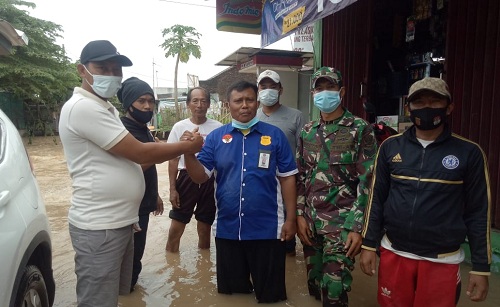 Tim Bencana Alam dan Satgas DPD KPK Tipikor Kota Serang, Sigap Atasi Bencana
