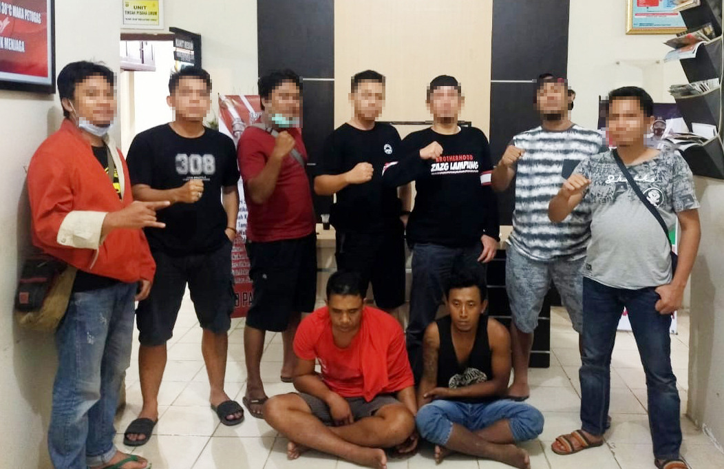 Tekab 308 Polres Tulang Bawang Tangkap Dua Pelaku Curanmor Yang Beraksi di Wilayah Gedung Aji