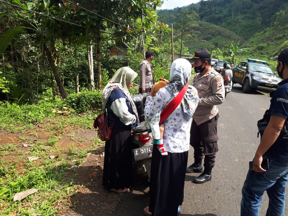 Upaya Pengcegah Penyebaran Virus Corona Terus Gencar Dilakukan Polres Ciamis