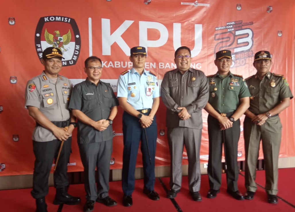 Tiga Pimpinan Pengamanan di Kab.Bandung  Siap Bersinergi Dalam Pengamanan Pilkada 2020