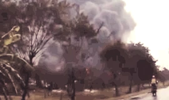 Api Masih Menyala di Kilang Balongan Akses Jalur Indramayu-Cirebon Bisa Dilewati Bagi yang Berkepentingan Saja