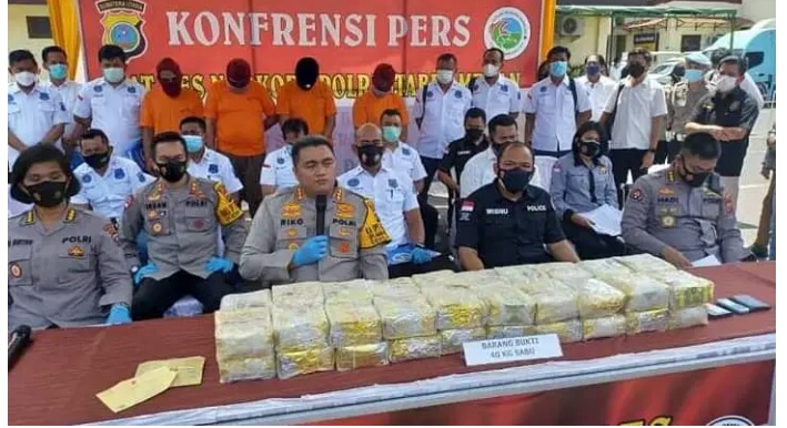 Tim Gabungan Satreskoba Sumut Gagalkan Penyelundupan 40 Kg Sabu Sabu dari Aceh