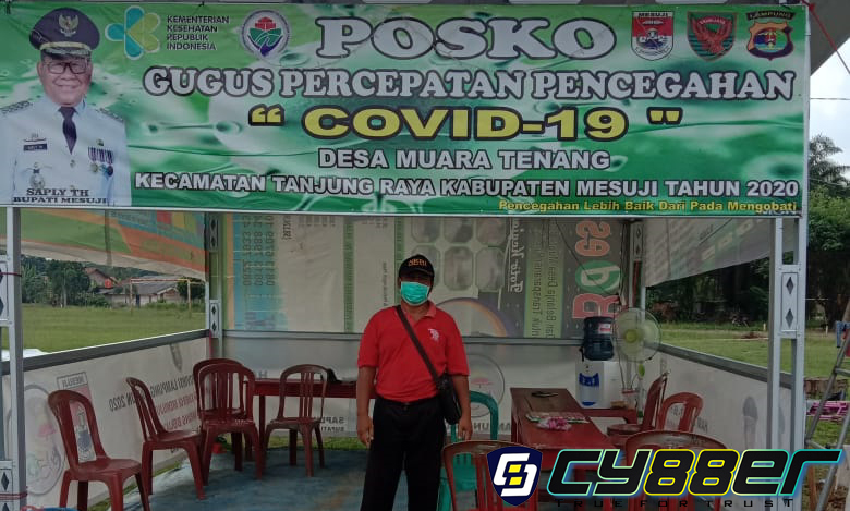 Pemdes Muara Tenang Bentuk Team dan Mendirikan Posko Guna Cegah Covid-19