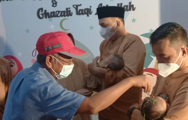 Ketum APPI Hadiri Akikah Cucu Sekjen DPP SUN