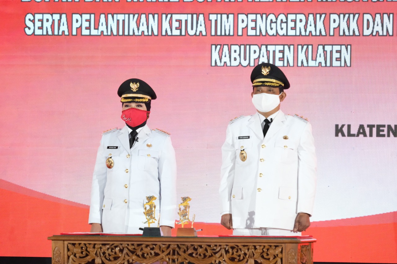 Usai Dilantik, Bupati Fokus Pemulihan Ekonomi Klaten