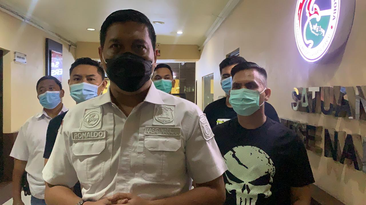 Ratusan Kilogram Ganja Kendongdong Diungkap SatRes Narkoba Polres Metro Jakbar