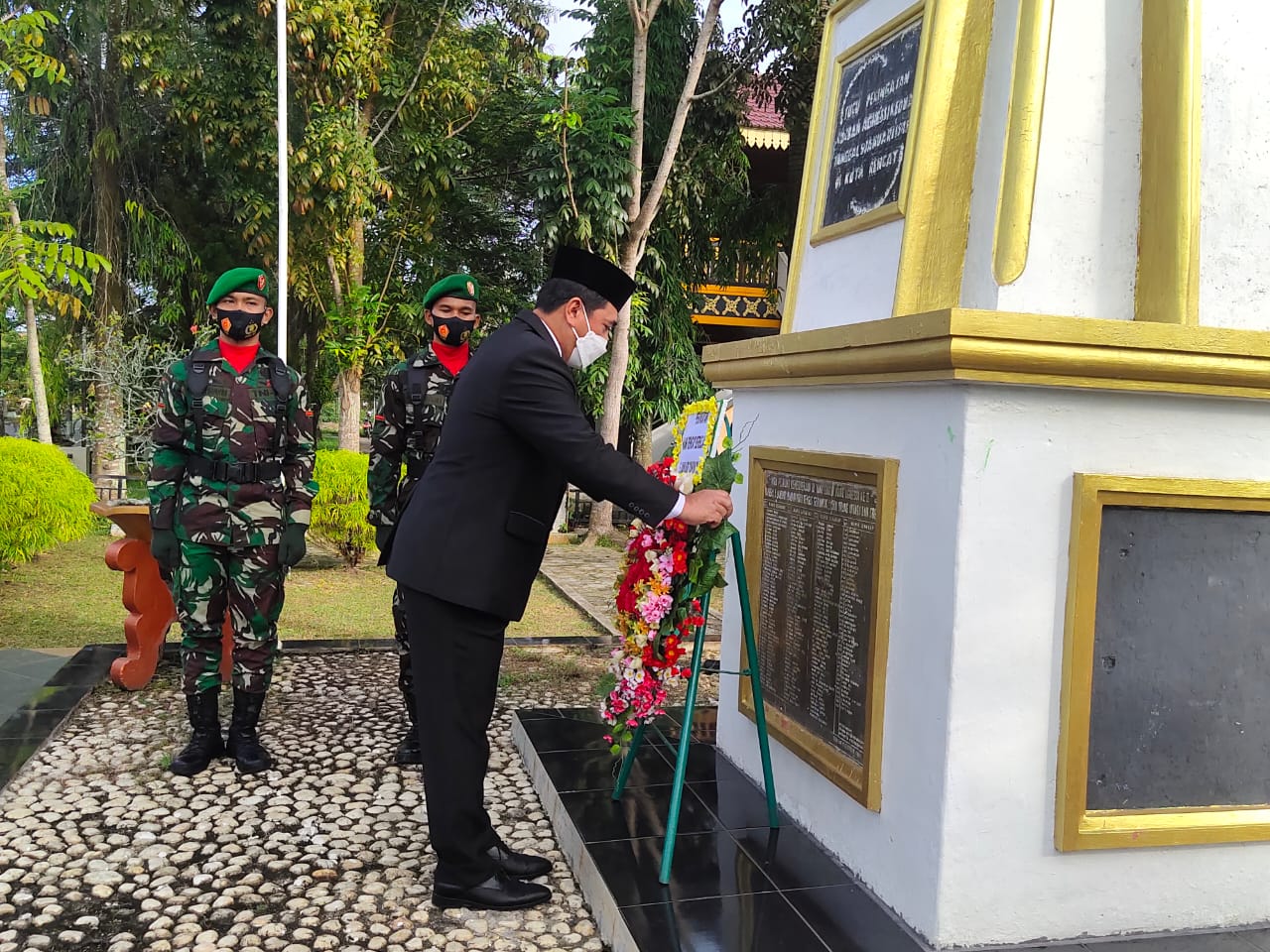Upacara Mengenang yang Gugur Saat Agresi II Belanda, Sejarah Rengat Berdarah Tahun 1949