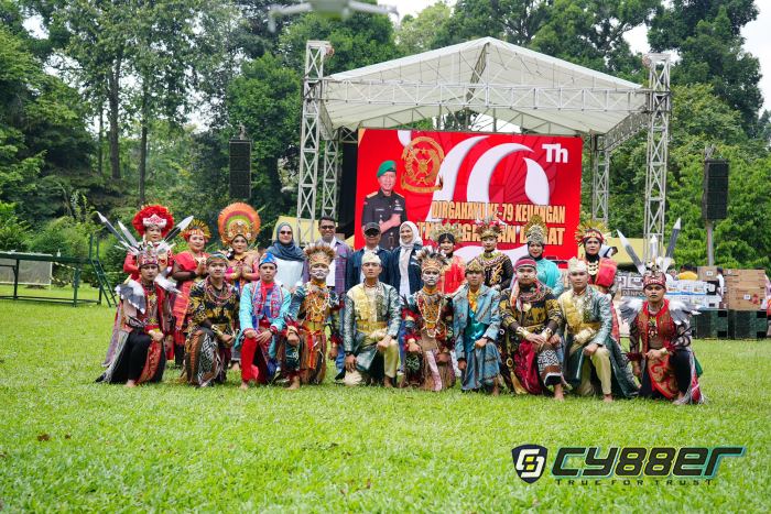 Semarak Acara Syukuran HUT KE-79 Keuangan TNI Angkatan Darat