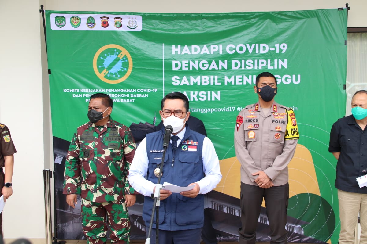 Forkopimda Jabar, Rapat Komite Kebijakan Penanganan Covid-19 dan Pemulihan Ekonomi
