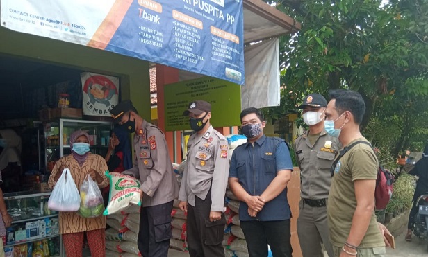 Pastikan Tepat Sasaran, Polres Majalengka Polda Jabar Monitoring Penyaluran BPNT