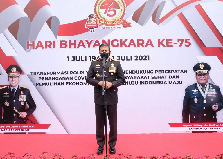 Persiapan Polda Jabar Terkait PPKM Darurat