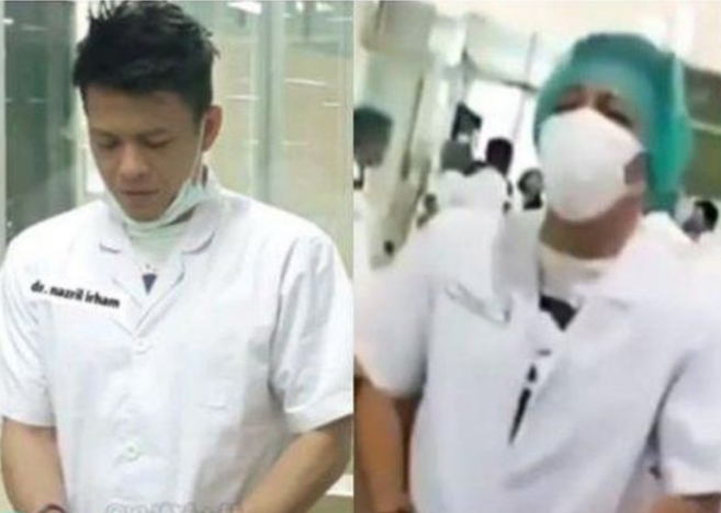 VIRAL !!! Aksi Penyamaran Ariel Noah di Sebuah Rumah Sakit, Buat Histeris Kaum Hawa