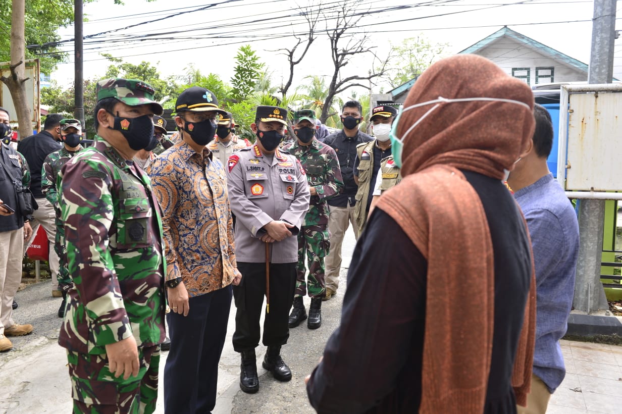 Tinjau PPKM Mikro di Bekasi, Kapolri Minta Perkuat Tracing Testing dan Tes PCR  Dipercepat 1 Hari 