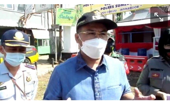 Serangan Covid-19 tidak Tebang Pilih, Wabup Sumedang Dinyatakan Positif