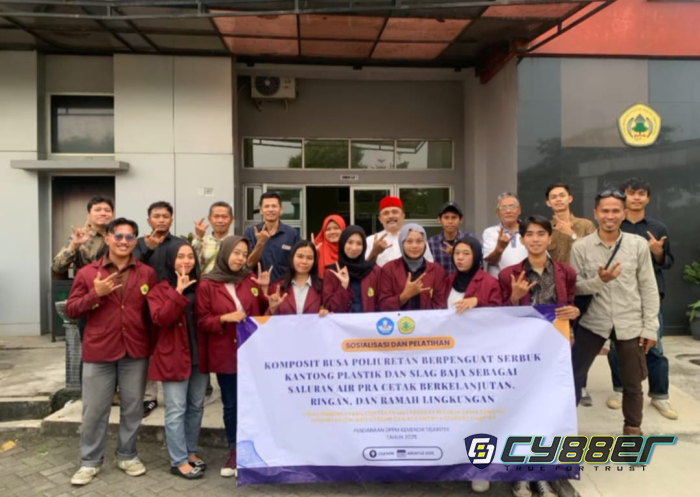 Jurusan Teknik Metalurgi Untirta Kembangkan Inovasi Komposit Busa Poliuretan Ramah Lingkungan