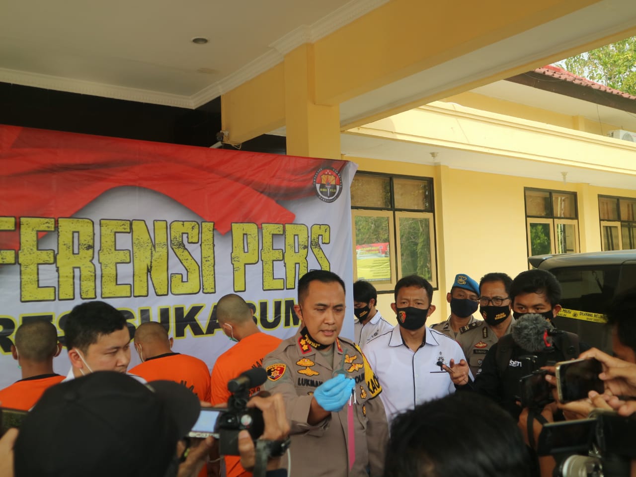 Polres Sukabumi Ungkap Kasus Pencurian Perangkat Tower