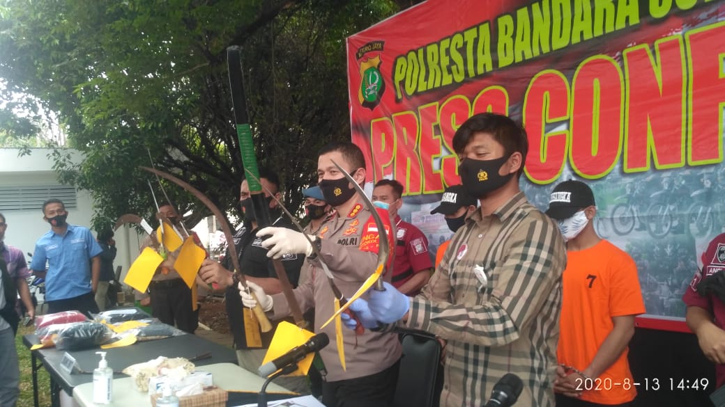 Polresta Bandara Soekarno-Hatta Ungkap Tawuran Antar Pelajar