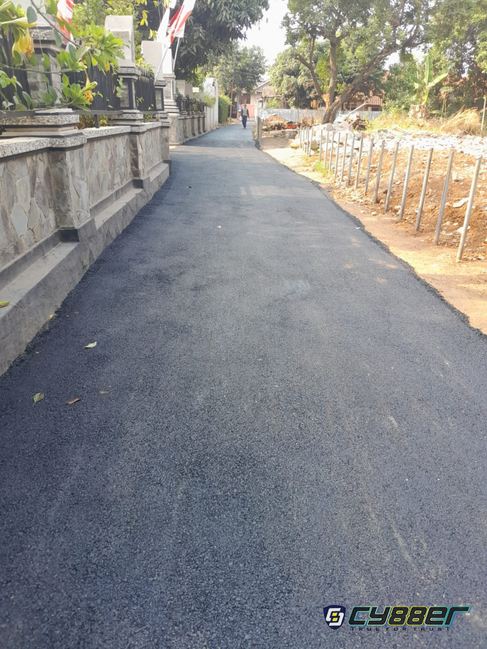 Jalan Lingkungan Nagri Kaler Diaspal, Warga Sampaikan Terima Kasih kepada Pemerintah dan Luthfi Bamala