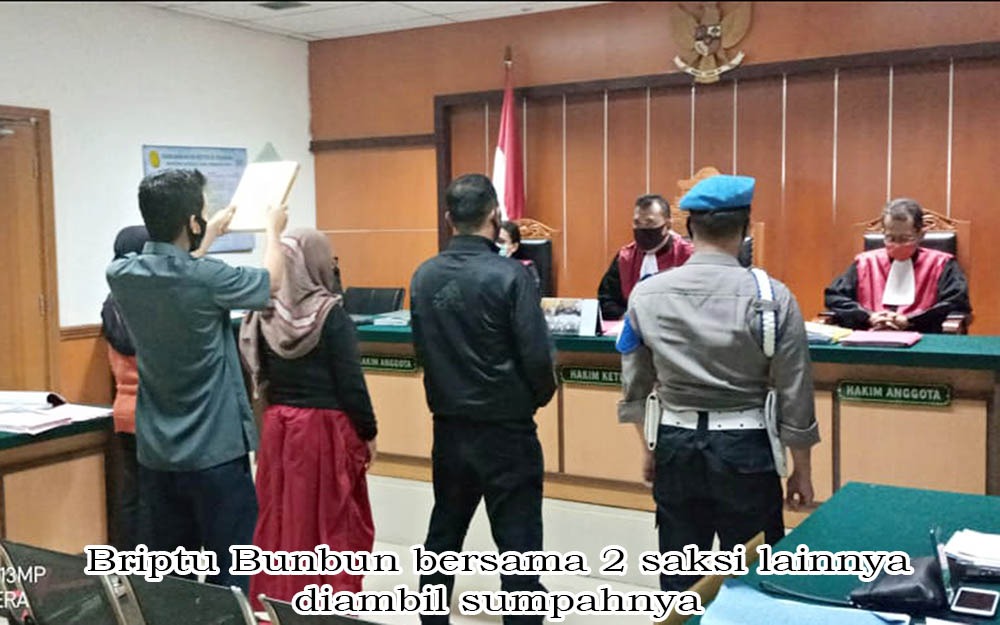 Kesaksian Dalam Persidangan Empat Jurnalis Membuka Tabir Kebohongan Oknum Kapolsek