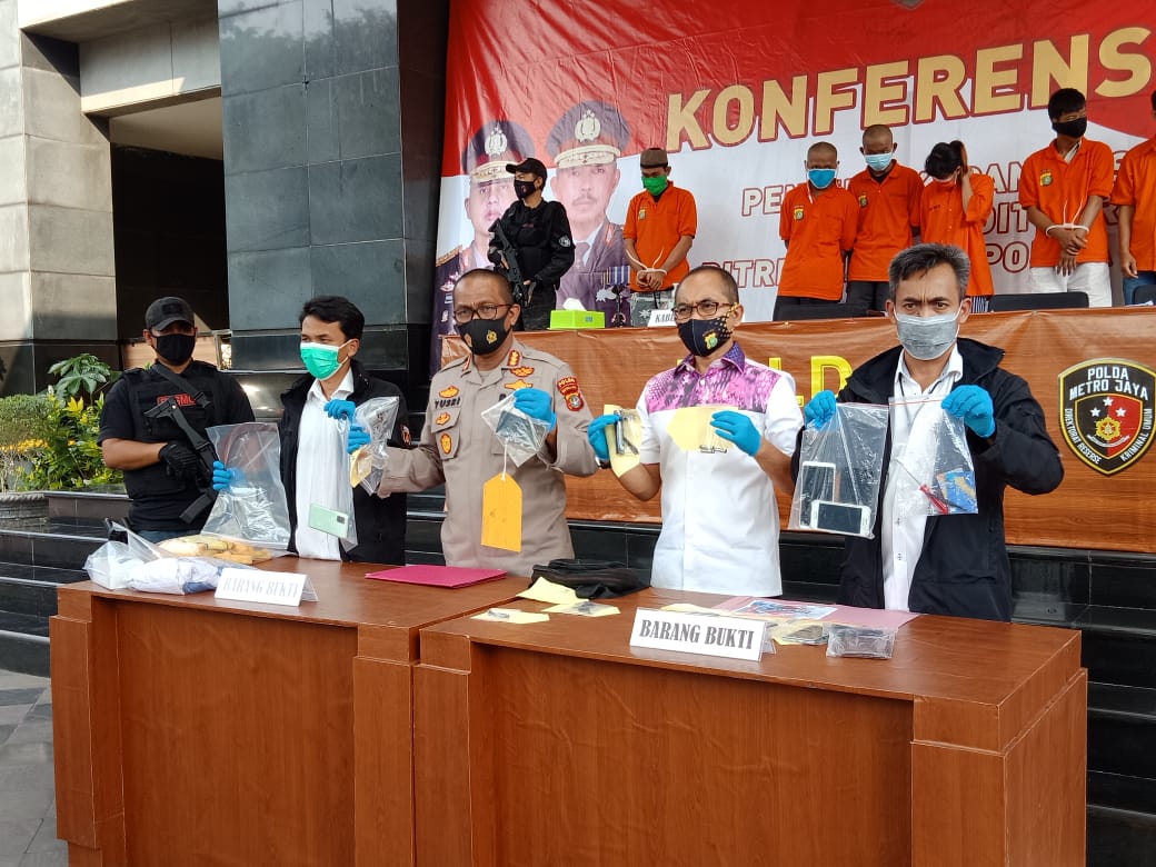 Ditreskrimum Polda Metro Jaya Ungkap Kasus Ganjal ATM