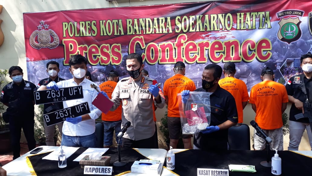 Polresta Bandara Soetta Amankan Pelaku Pencurian Pada Kantor Baru Polresta Bandara Soetta
