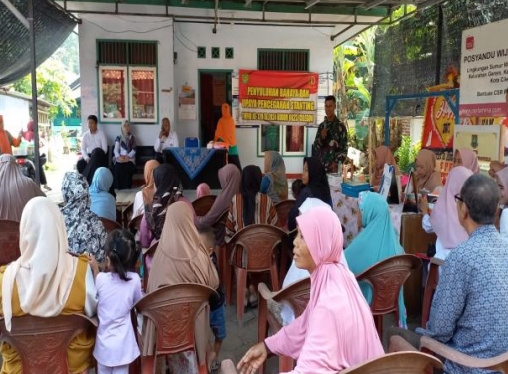 Program Sasaran Tambahan Nonfisik TMMD ke 120 Kodim 0624/Cilegon 100 Persen Selesai Dilaksanakan 