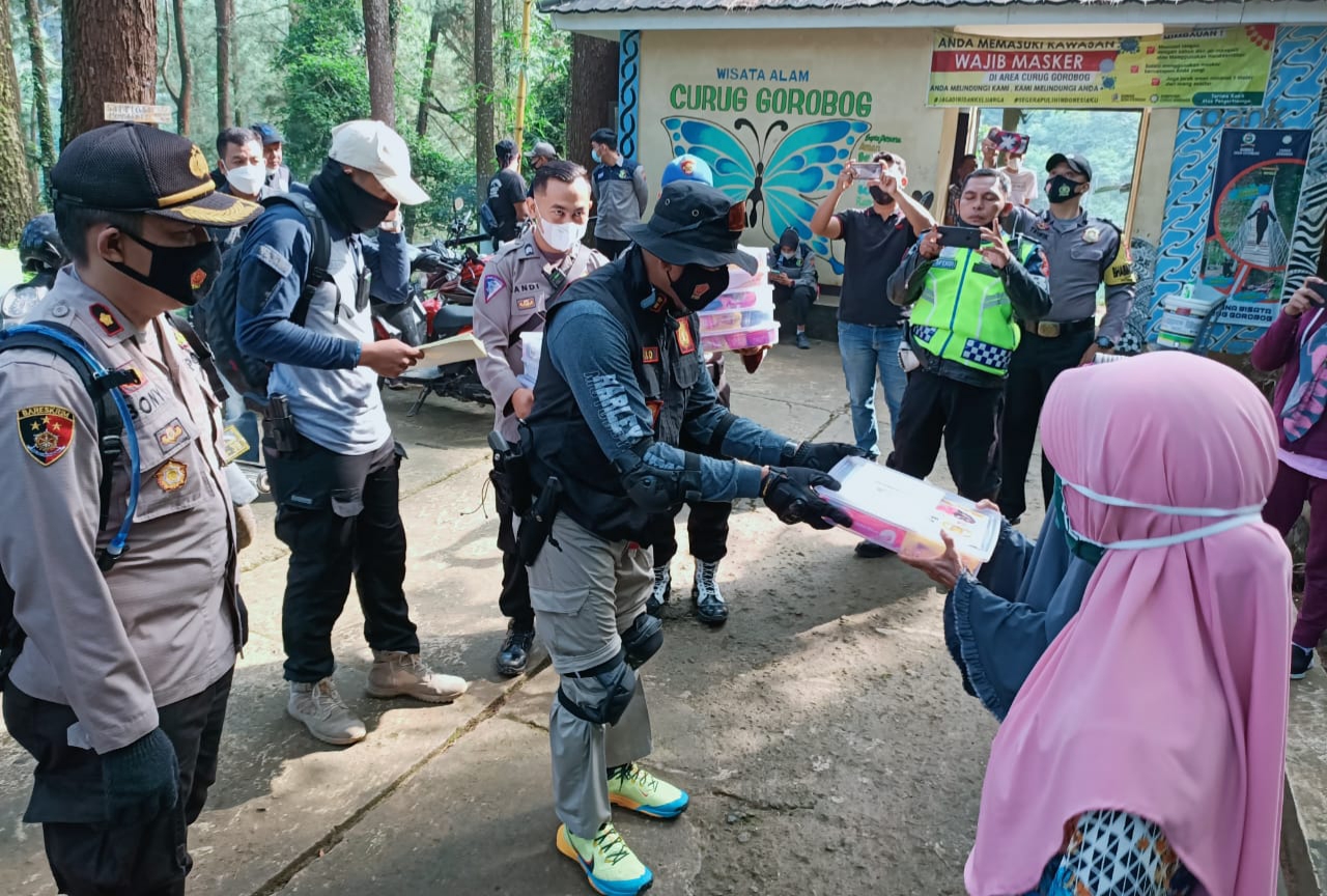 Tinjau Wisata Cigorobog, Kapolres Sumedang Dorong Ekonomi Masyarakat di Sektor Pariwisata