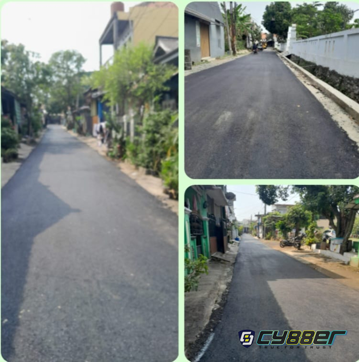 Warga RW 11 Munjuljaya Ucapkan Terima Kasih kepada Dewan Dedi Juhari atas Perbaikan Jalan di Bumi Jaya Indah