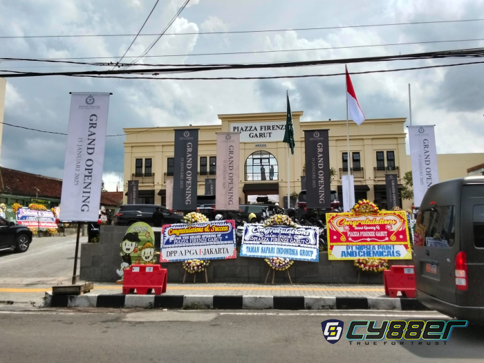 Grand Opening Gedung Piazza Firenze Sukaregang Wadah Produk Kulit Khas Garut 