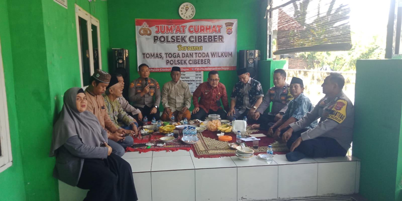 Jumat Curhat Polsek Cibeber Bersama Warga Jerang Hilir Kota Cilegon