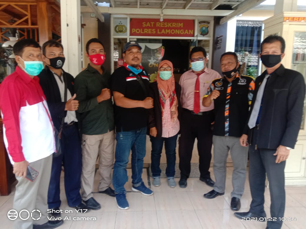 Oknum Kades Bedingin Dilaporkan ke Mapolres Lamongan, Diduga Arogansi Terhadap Media