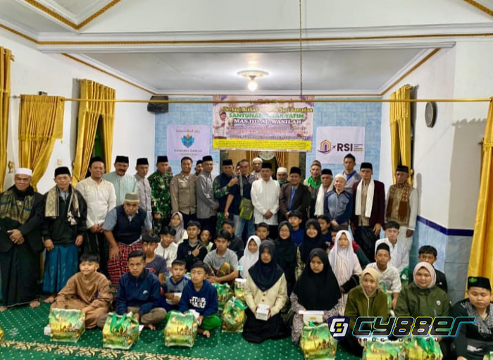 Berkah Di Bulan Ramadan Warga RW.03 Panday 2 Desa Cikajang Santuni Yatim Dan Jompo