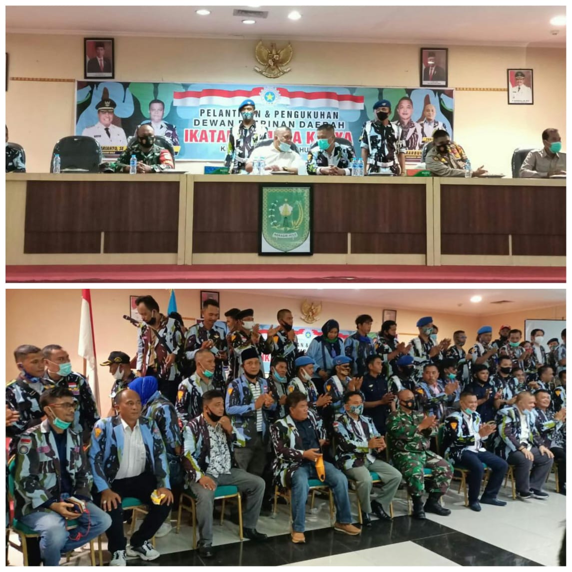 Tercatat Pertama Dalam Sejarah, Pelantikan dan Pengukuhan DPD IPK Dilaksanakan di Kantor Bupati Inhu Riau