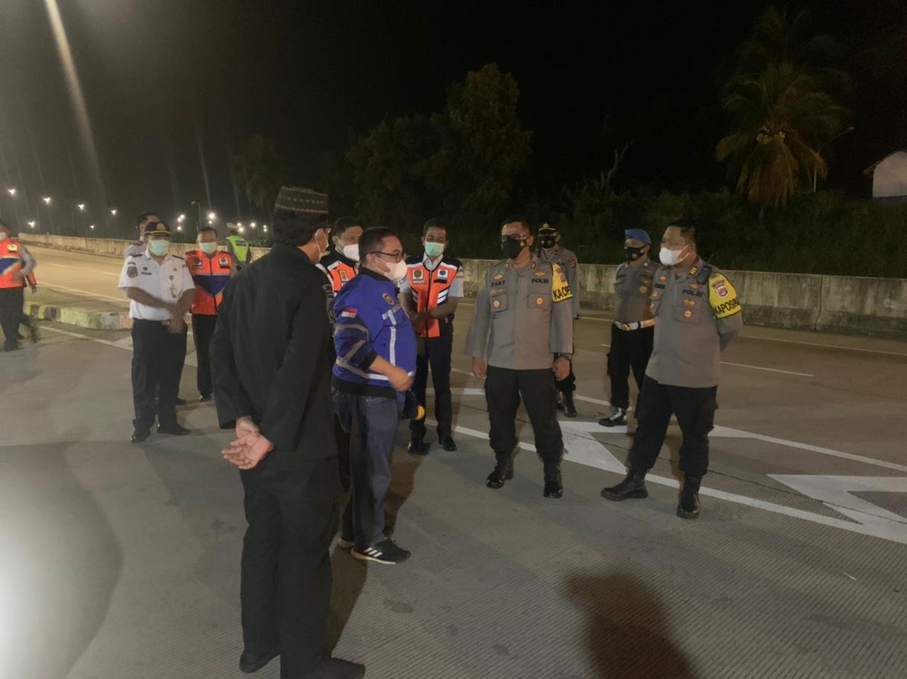 Kapolres Lamsel Sambut Sesditjen-Hubdat Pantau Sikon Terkini di Pelabuhan Bakauheni
