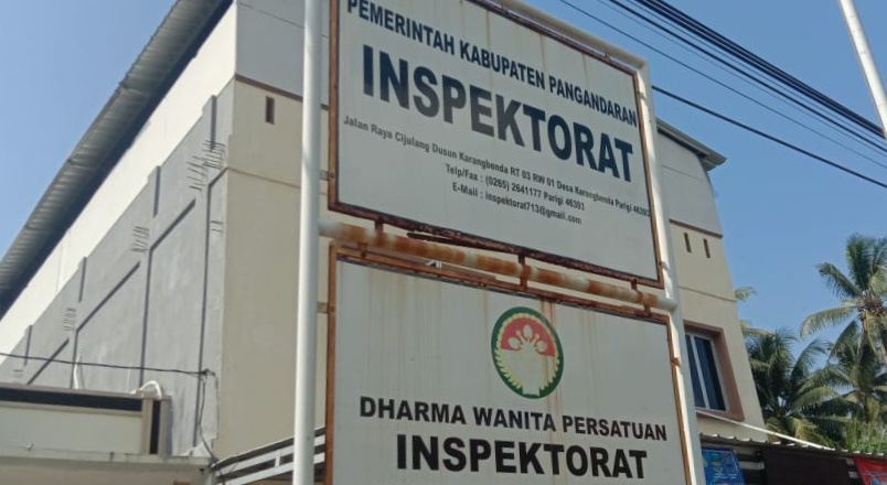 Tanggapi Aduan Dugaan Penyimpangan Rehab Ruang Perpustakaan SMPN Satap Langkaplancar, Ini Hasil Pemeriksaan Inspektorat Pangandaran