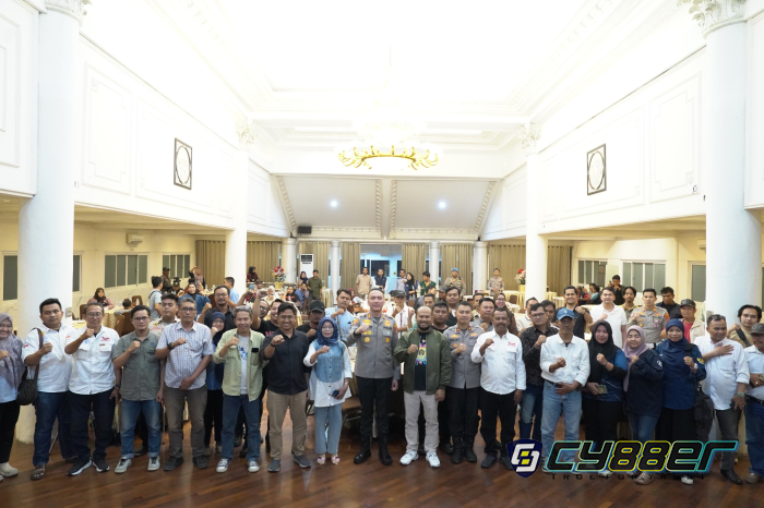 Kapolres Cilegon dan Insan Pers Bersinergi Jaga Kamtibmas Tetap Kondusif