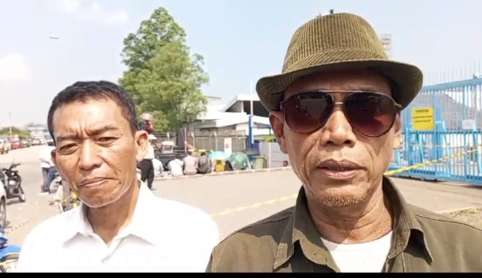 Aksi Damai Warga Cilodan Terkait Pembebasan Lahan PT Chandra Asri Chemical